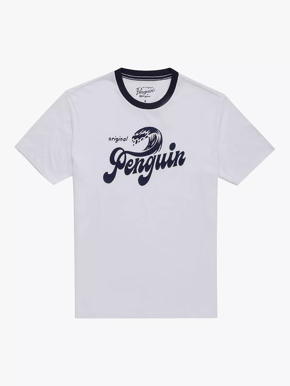 Original Penguin Script Logo Mens T-Shirt' (W)