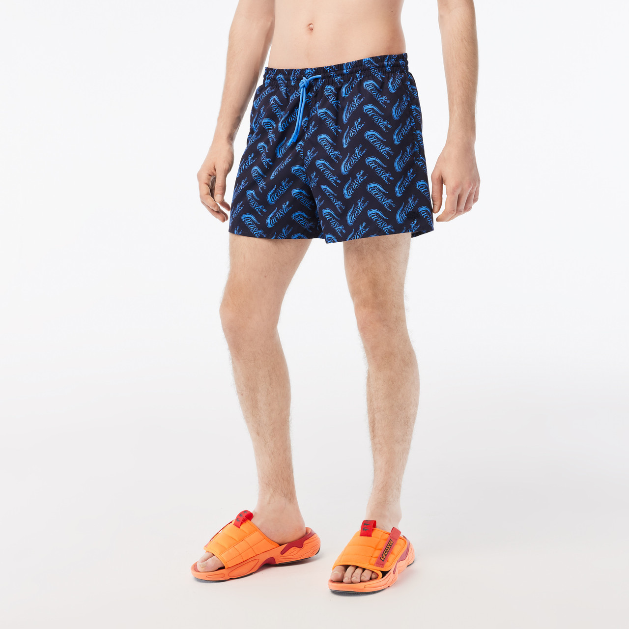 Lacoste Men's Lacoste Recycled Polyester Print Swim Trunks MH5635 - Shop  Sara Jane