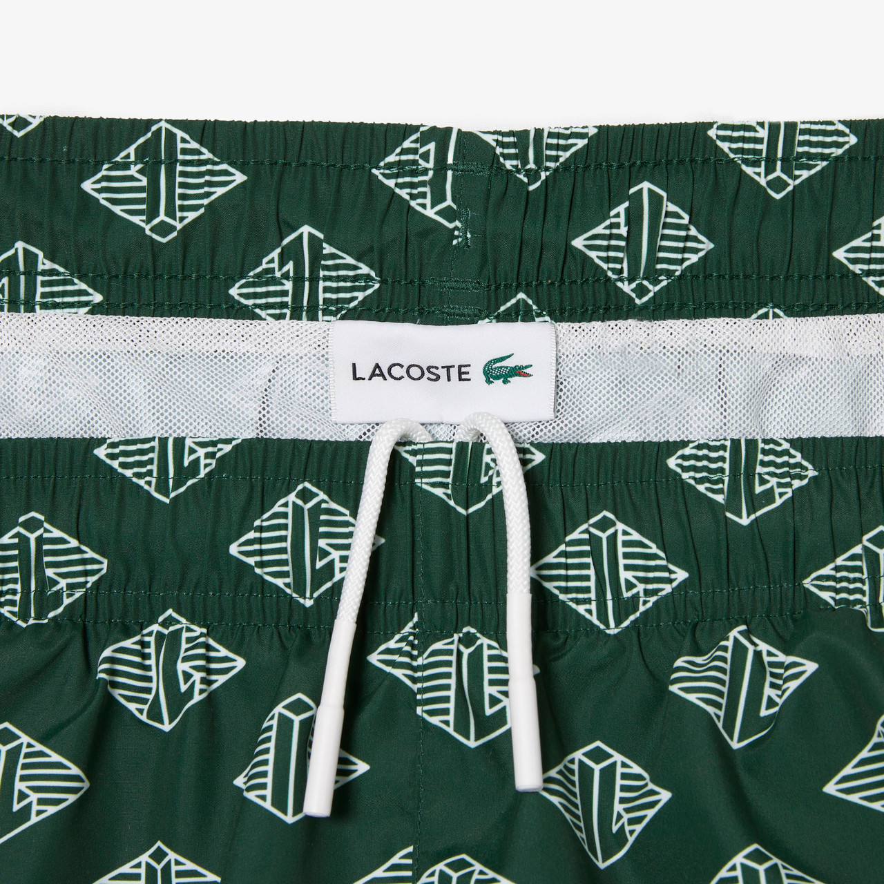 Lacoste Men's Lacoste Recycled Polyester Print Swim Trunks MH5635 - Shop  Sara Jane