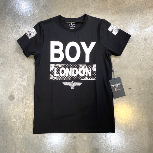 Boy London City Dot Black Tee EB-BBSSL (FINAL SALE)