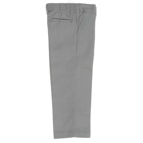 Dickies Little Boy's Elastic Plain Front Pant 56362SV Silver Gray