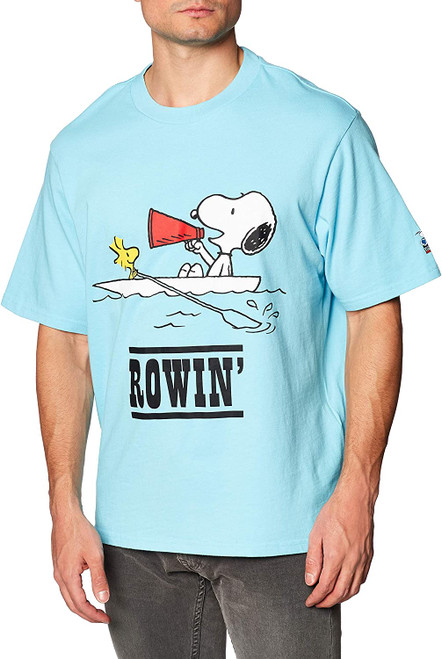 Levi's X Peanuts Relaxed Oversize Tee Snoopy Rowin Blue 86275-0013