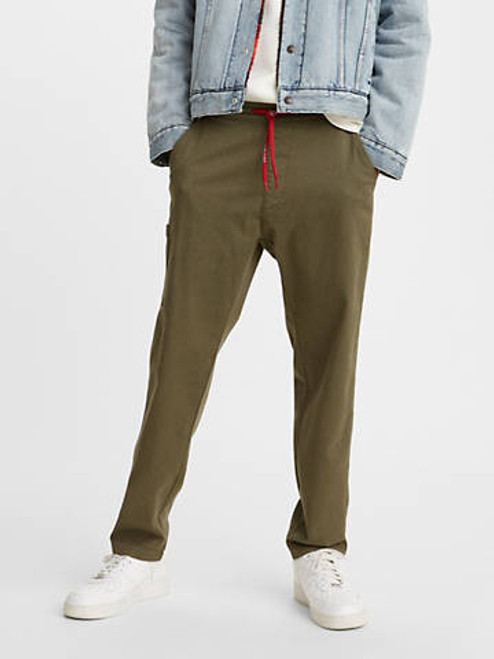 Levi's Men Taper Pull On Olive Night Jogger Pants