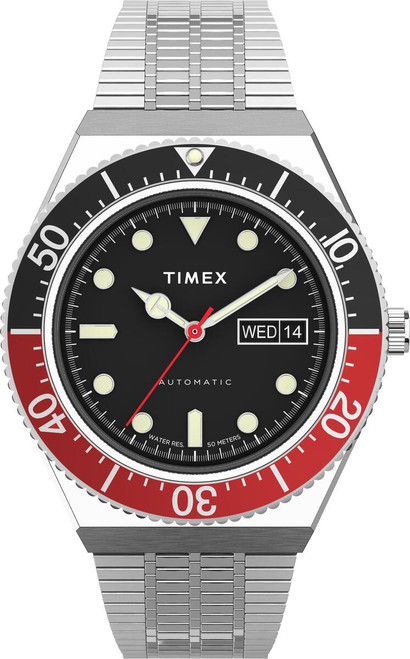 Timex M79 Automatic 40mm Stainless Steel Bracelet Watch TW2U83400ZV