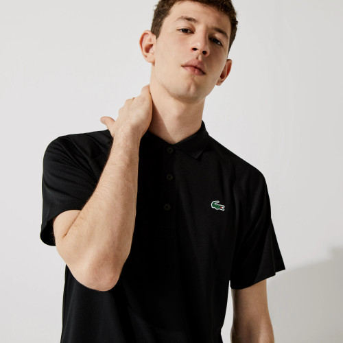 Lacoste Men's Sport Breathable Abrasion-Resistant Interlock Polo DH3201