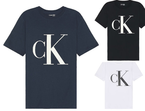 Calvin Klein Monogram Crew Neck Tee 40HM825