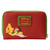 Loungefly Disney Mickey Minnie Hot Cocoa Fireplace Zip Around Wallet WDWA2353