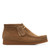 Clarks Men's Wallabee Evo Boot: Black Suede / Dark Sand Suede