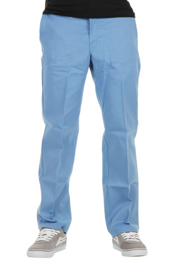 Dickies 874 straight fit work pants in coral blue  ASOS