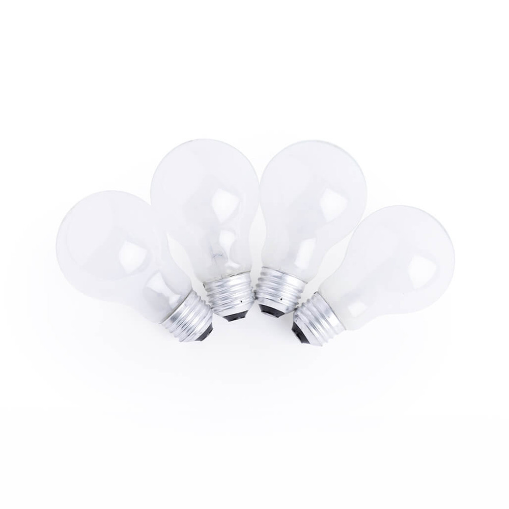 KL11384, 4-Pack 38W Soft White Light Bulbs