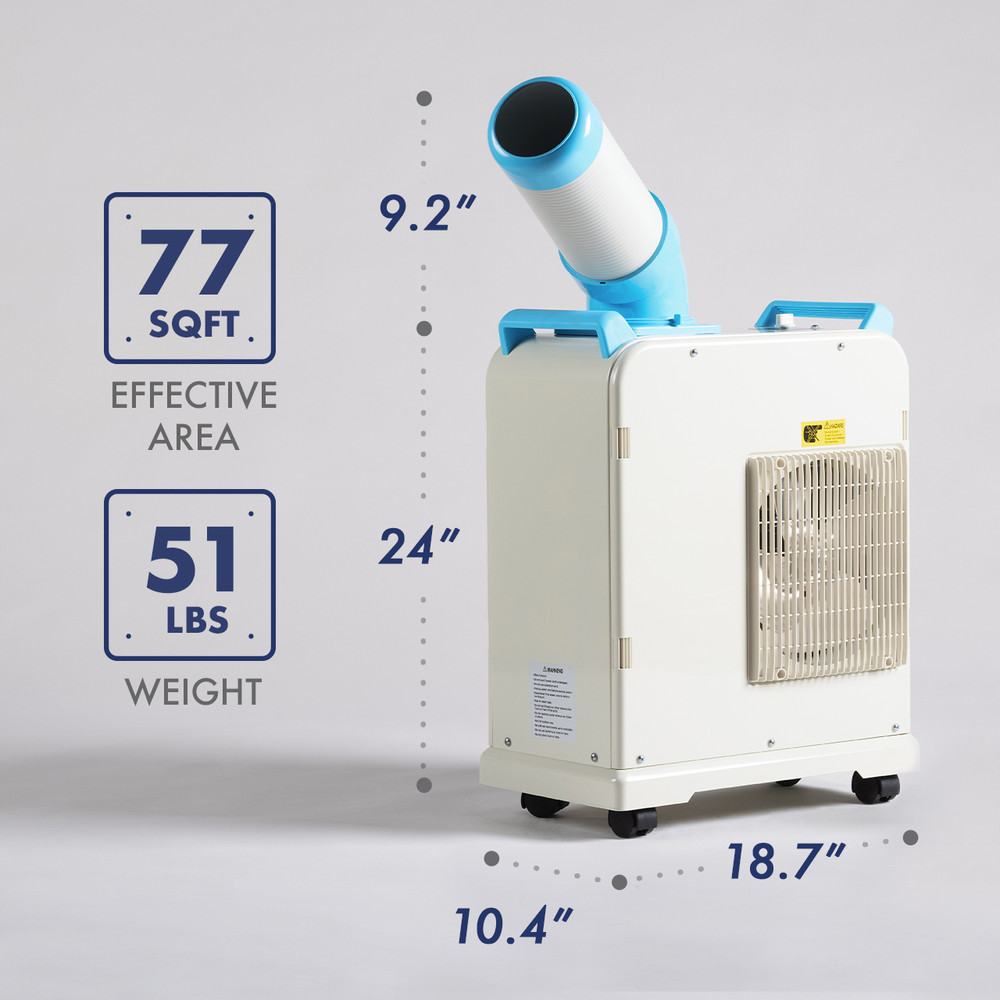 SAC-1800, KOOLZONE Mobile Spot Cooler 6,293 BTU