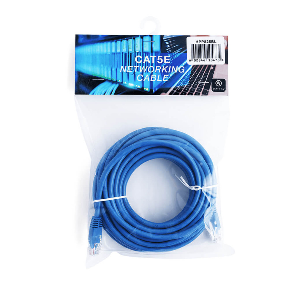 HPP825 BL, CAT5E Networking Cable 25ft