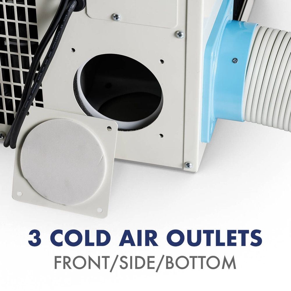 SAC-2500C, KOOLZONE Mobile Spot Cooler 9,210 BTU, Ceiling-Mounted