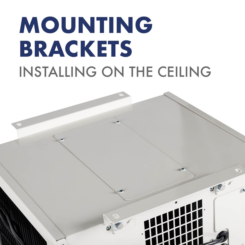 SAC-2500C, KOOLZONE Mobile Spot Cooler 9,210 BTU, Ceiling-Mounted