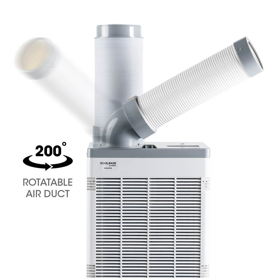 MSC407NE, KoolBase Mobile Spot Cooler 8,500 BTU