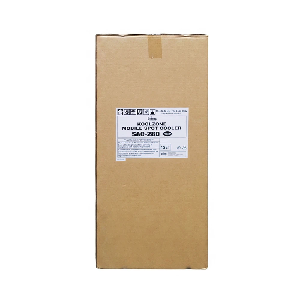 SAC-28D, KOOLZONE Mobile Spot Cooler 9,550BTU, XL Water Tank