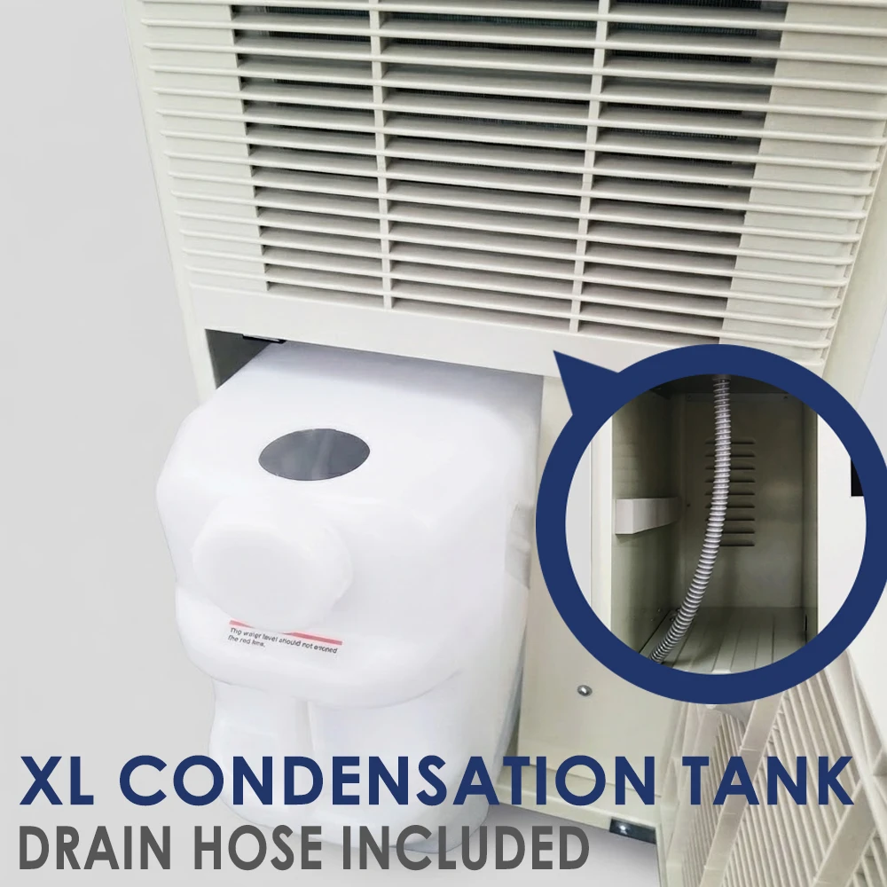 SAC-28D, KOOLZONE Mobile Spot Cooler 9,550BTU, XL Water Tank