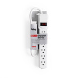 PS08T, 6 Outlet 1.6ft 14/3 AWG Power Strip