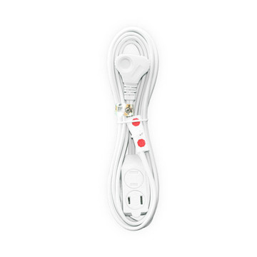 AC09AUL, 9ft Flat Plug Cord