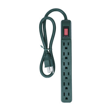 PS2 GR, 6 Outlet 2ft Power Strip