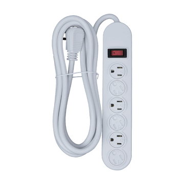 PS08L-12, 6 Outlet Power Strip with 10 Foot (3.04m) Cord