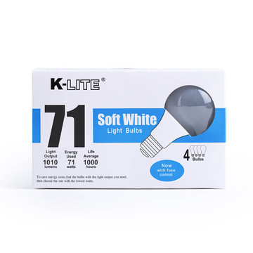 KL11714, 4-Pack 71W Soft White Light Bulbs
