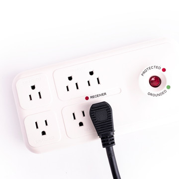 PS102, Power Managed 6 Outlet Remote Control Surge Protector