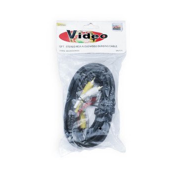 VA312GAA, 12ft Stereo RCA Audio/Video Dubbing Cable