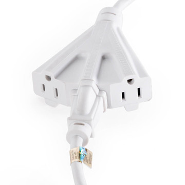 EC1608, 8ft Outdoor 3 Outlet Extension Cord
