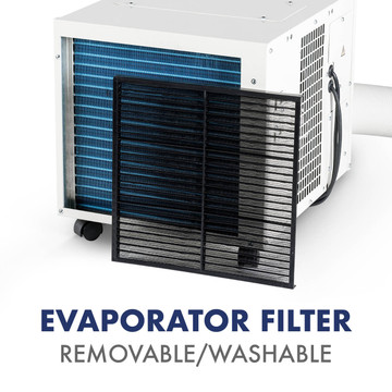 SAC-25FC, KOOLZONE Mobile Spot Cooler 9,210 BTU, Floor Type