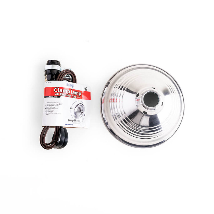 AC1806CL, Clamp Lamp 6ft Extension Cord