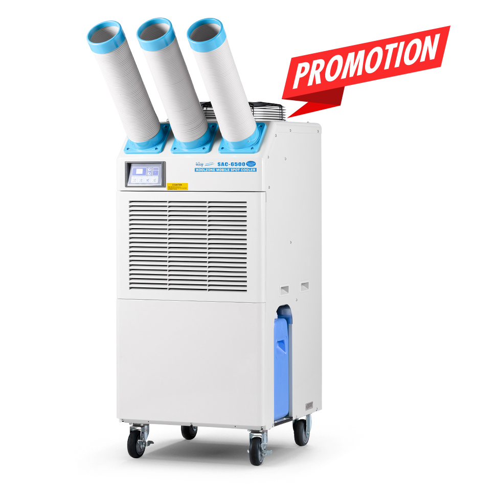 SAC-6500, KOOLZONE Mobile Spot Cooler 23,053 BTU