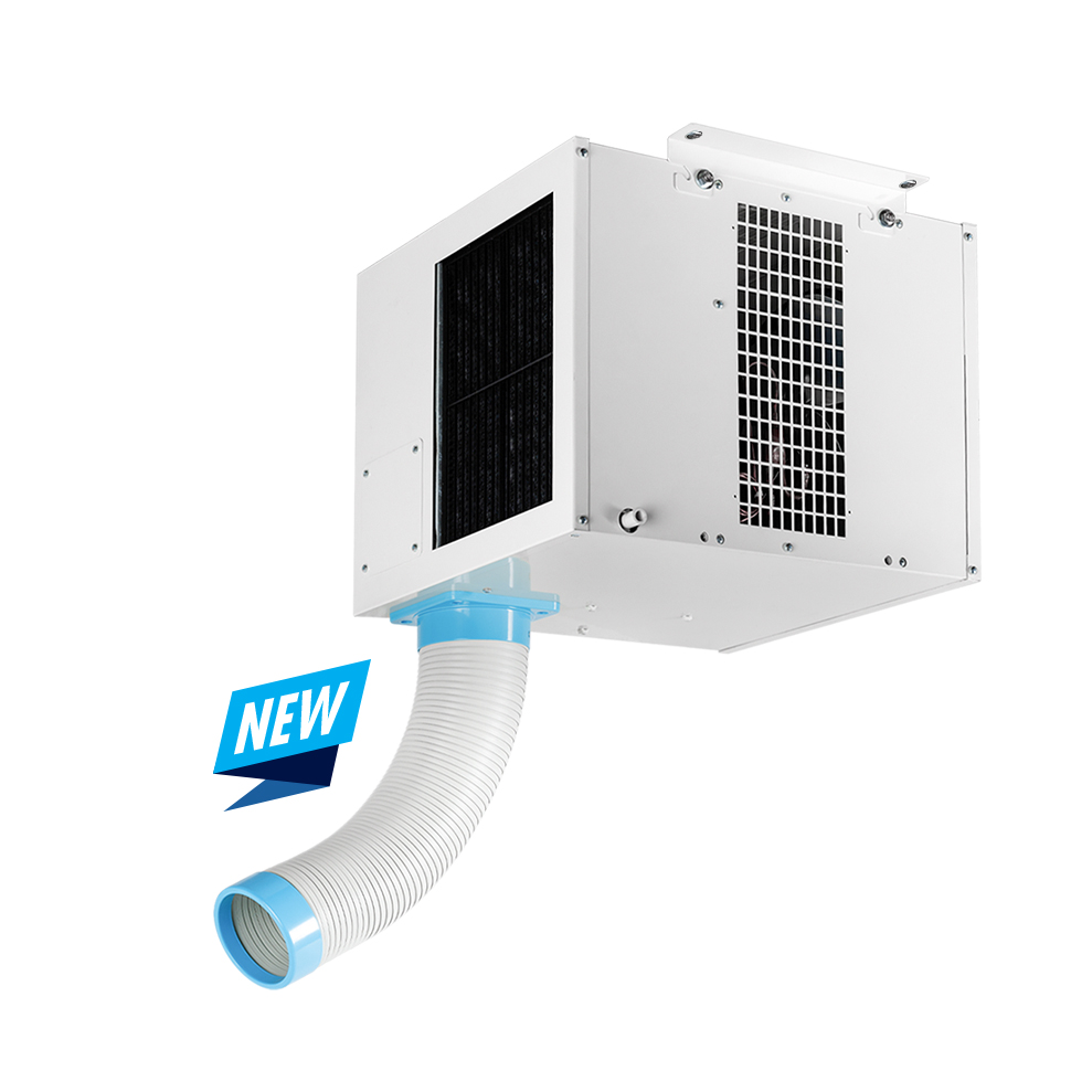 SAC-2500C, KOOLZONE Mobile Spot Cooler 9,210 BTU, Ceiling-Mounted