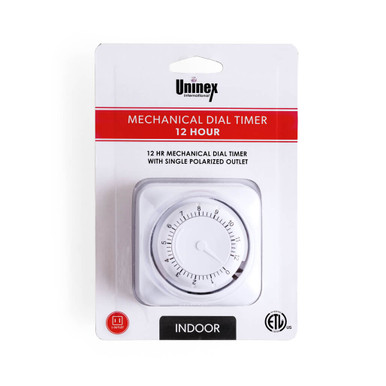 PS96, Mechanical Dial Timer 12 Hour