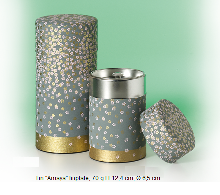 <p>We supply a selection of medium sized tins which you can fill with a tea of your choice.</p>




<p>Designed to accommodate 60-250g of tea depending on the type of tea filled.</p>




<p>Dimensions: See pictures</p>




<p>Note that price is for a single caddy.</p>