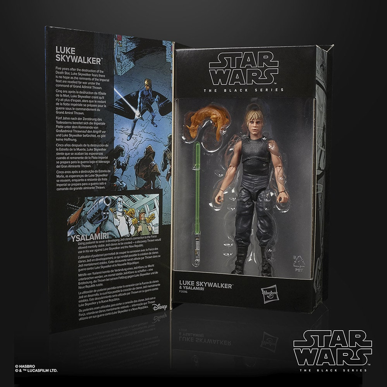 Star Wars the Black Series Hyperreal Luke Skywalker Action Figure,  Accessories 