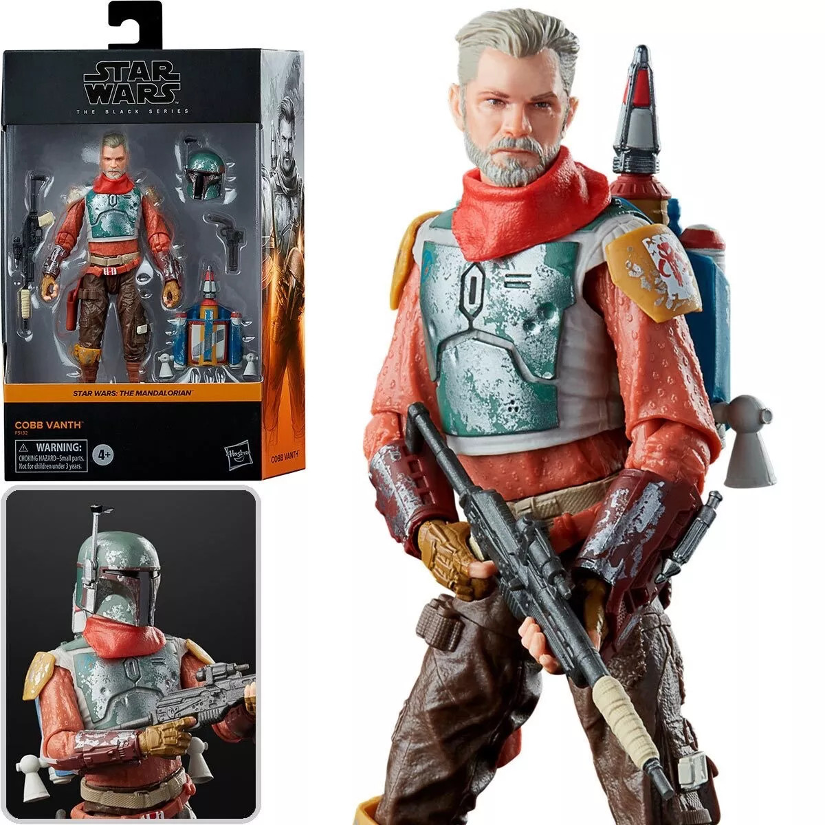Black Series 6-inch Cobb Vanth Deluxe Figure Book of Boba Fett
