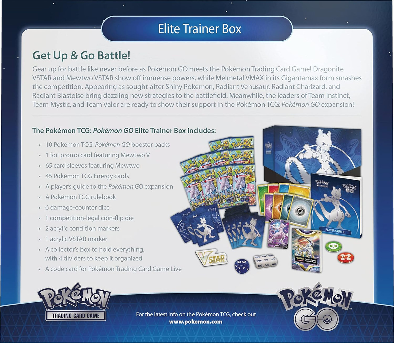 Pokemon GO Elite Trainer Box - ETB Factory Sealed