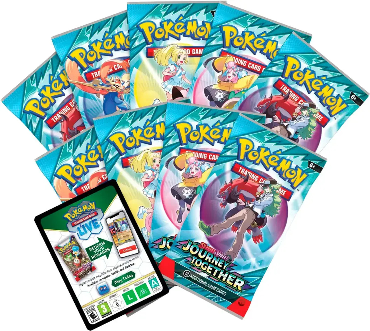 【英語版】Journey Together ETB 箱 Pokemon TCG SV09 Journey Together Elite Trainer Box (ETB)
