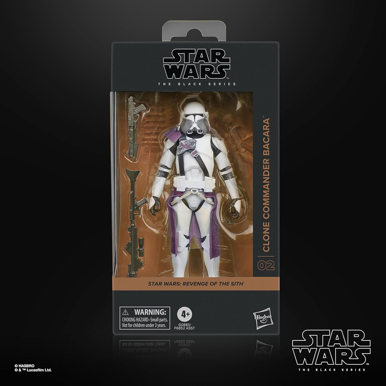 Star Wars Black Series 6-inch Clone Commander Bacara EP3 Revenge