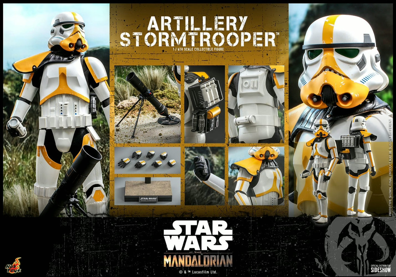Artillery Stormtrooper Hot Toys 1/6 Scale Collectible Figure