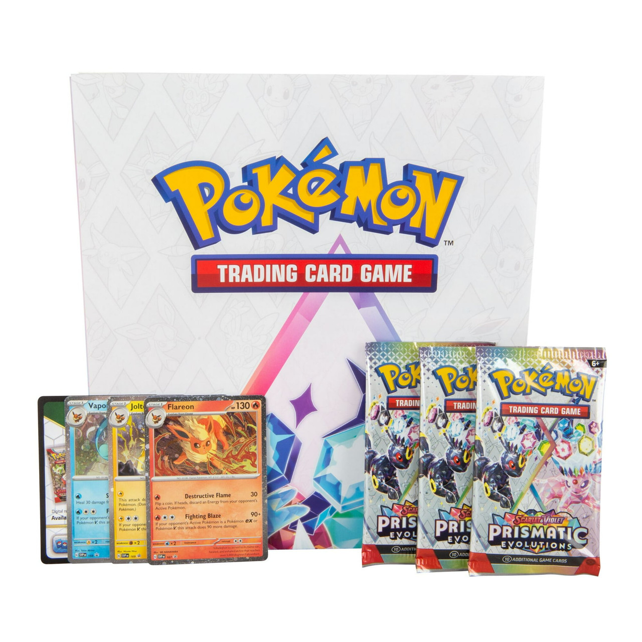 Pokemon TCG Prismatic Evolutions Poster Collection - Bundle of 6