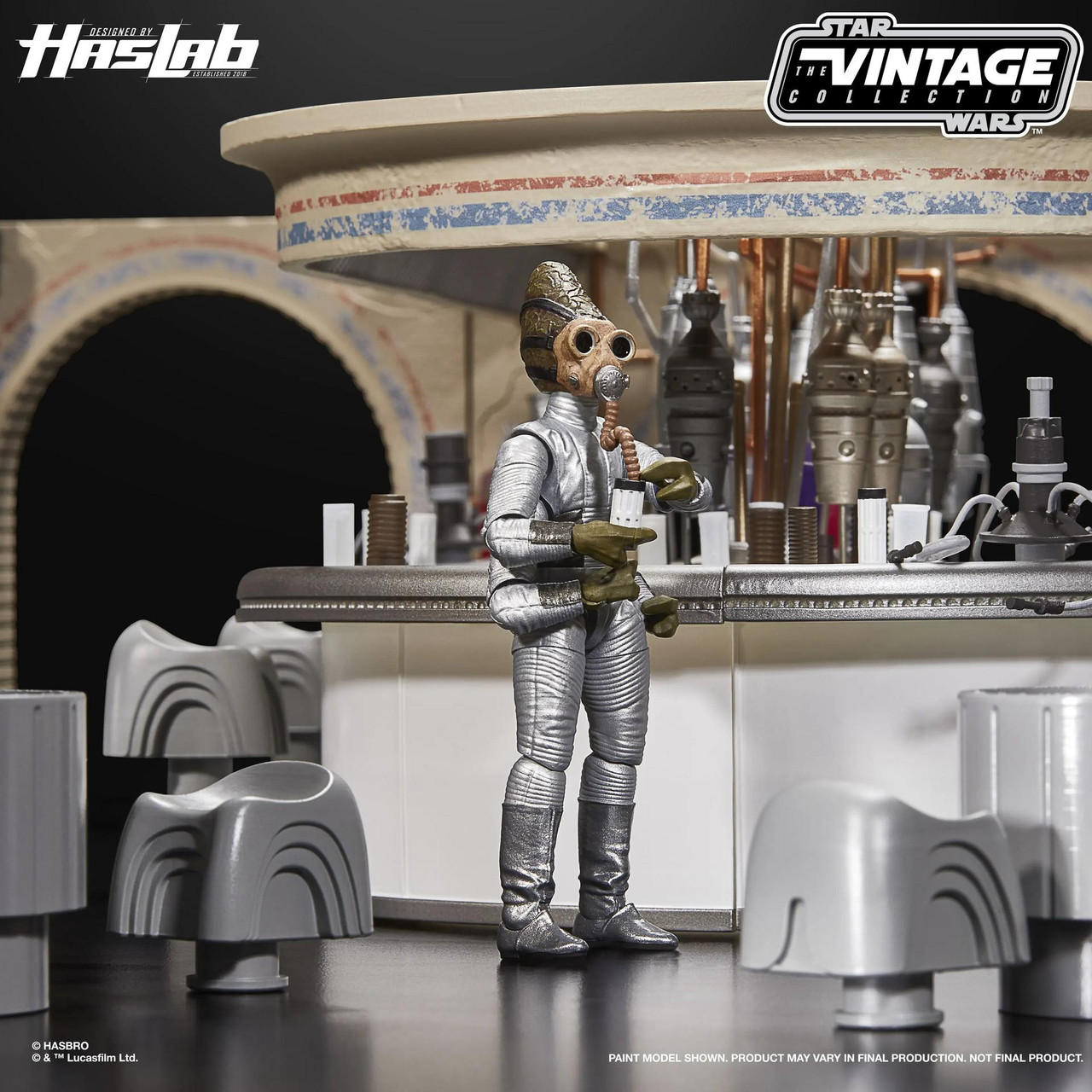Star Wars Vintage Collection Mos Eisley Cantina Playset - Haslab 