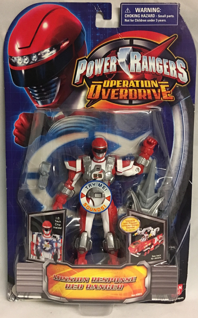 Power Rangers Operation Overdrive Mission Response Red - Andrews Toyz
