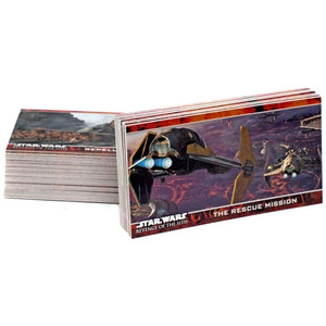 Topps Star Wars Revenge Of The Sith Widevision Movie Cards - Complete Set of 80 Cards Topps Star Wars Revenge Of The Sith Widevision Movie Cards - Complete Set of 80 Cards