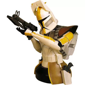 Commander Bly Exclusive Mini Bust Maquette - Star Wars Clone Wars Commander Bly Exclusive Mini Bust Maquette - Star Wars Clone Wars