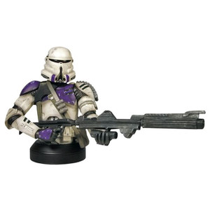 Airborne Commander (Mace Windu's Attack Battalion) Exclusive Mini Bust - Star Wars Airborne Commander (Mace Windu's Attack Battalion) Exclusive Mini Bust - Star Wars
