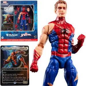 Marvel Legends Series Magic: The Gathering Battle-Damaged Spider-Man 6-inch Figure Marvel Legends Series Magic: The Gathering Battle-Damaged Spider-Man 6-inch Figure