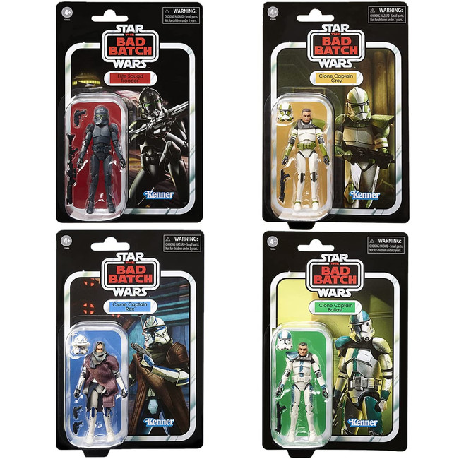 The Bad Batch Vintage Collection Action Figure 4Pack Star Wars