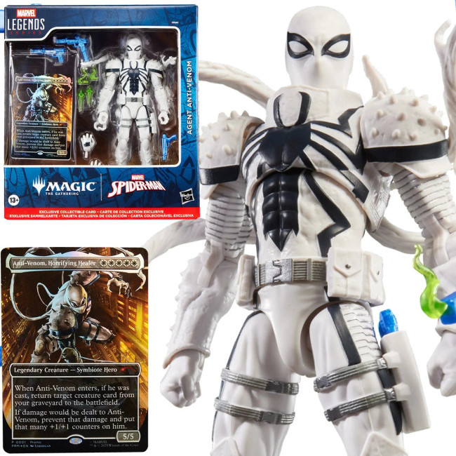 Marvel Legends Series Magic: The Gathering Agent Anti-Venom 6-inch Figure